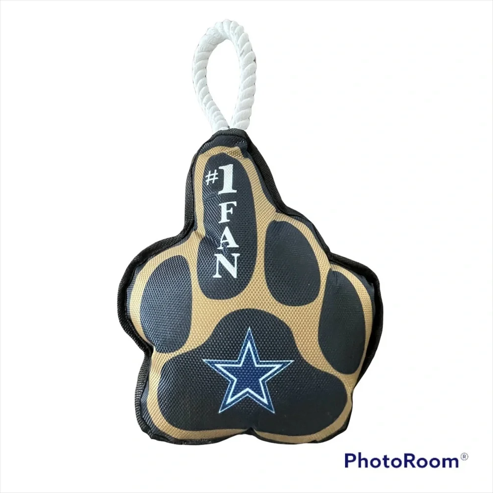 Dallas Cowboys #1 Fan Dog Toy